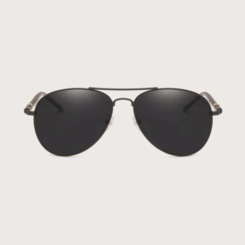 Black Aviator Sunglasses - Picture 5 of 5